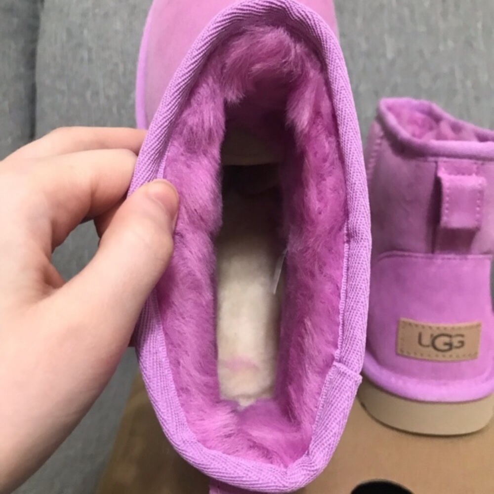 Ugg Classic Suede Mini Boot II Wildflower - Picture 4 of 6